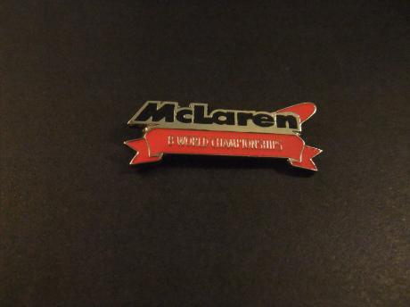 McLaren Brits Formule 1-team 8 X winnaar World Championship